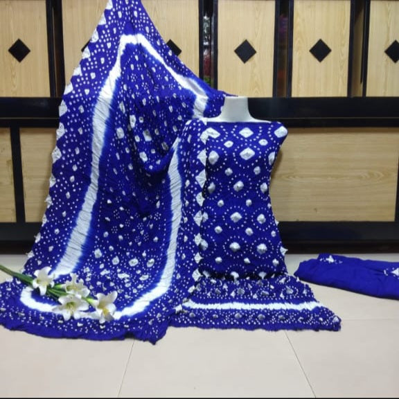 Handmade Linen Chunri Suit With Elegent Style_Winter Collection