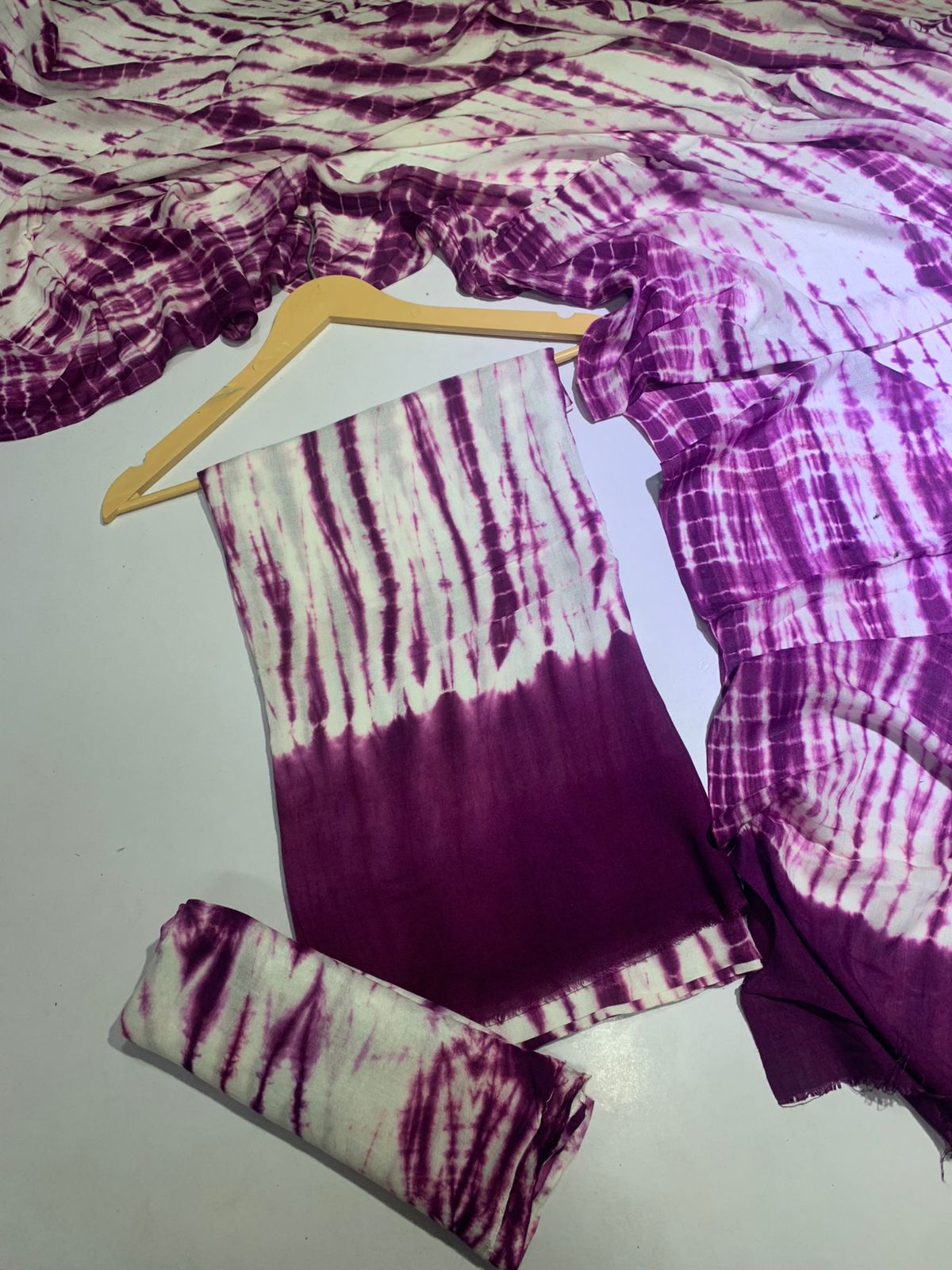 Luxury Printed Linen 3 Piece Dress – Modern Traditional Style