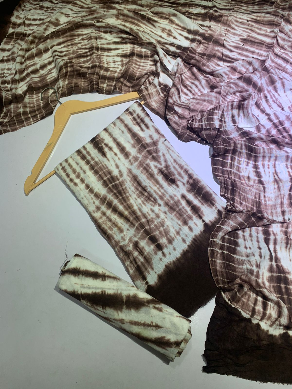 Luxury Printed Linen 3 Piece Dress – Modern Traditional Style