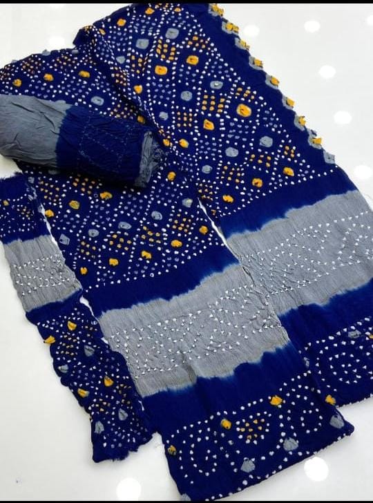 Women’s Chiffon Chunri Suit – Lightweight Festive Collection