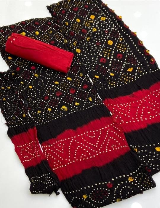 Women’s Chiffon Chunri Suit – Lightweight Festive Collection