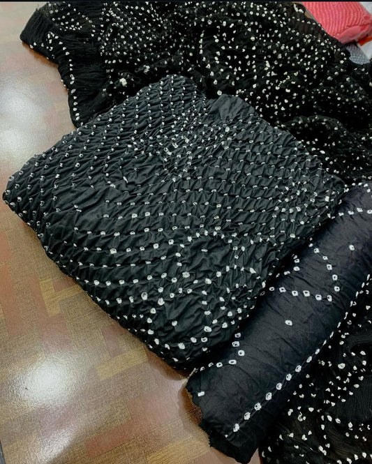 Chiffon Chunri Suit